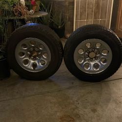 2 Tires Wheels 17 Size