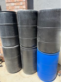 55 gallon drums plastic