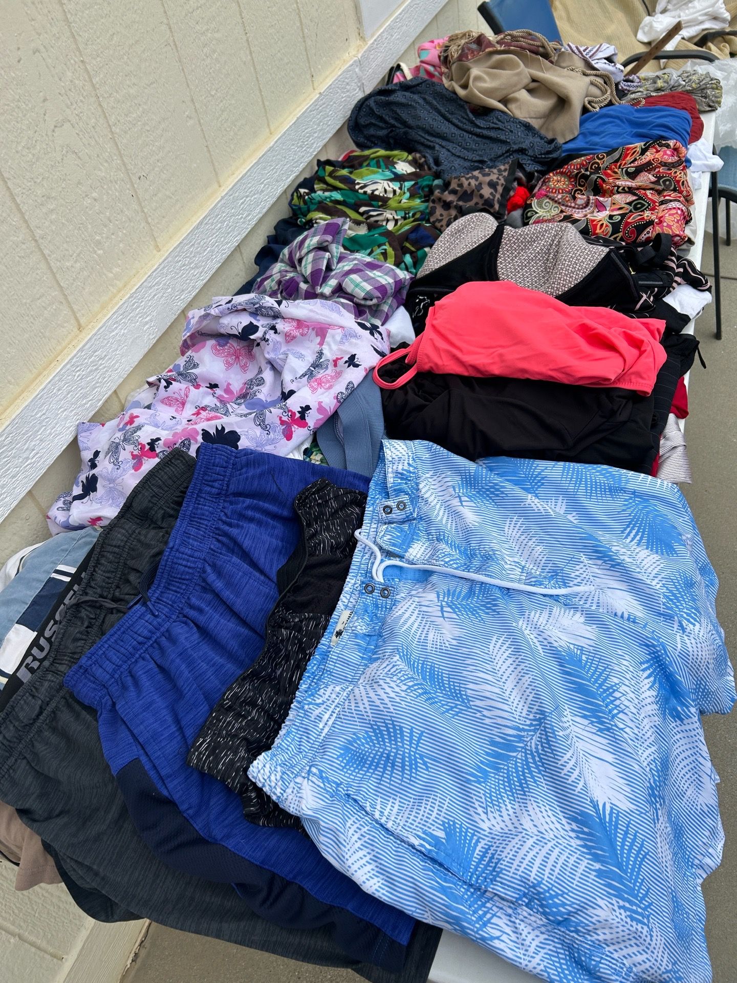Free clothes. Pending pick up.