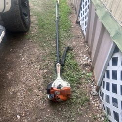 I’m selling Sthil fs56 pole saw in great working condition new bar with chain asking $250