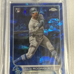 🔥 FOR SALE: Julio Rodríguez Chrome & Sapphire – Mariners 🔥