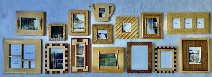 Picture Frames Wood Wall Decor Collage Collection Set $7–$30 Each OBO