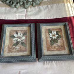 Home Interior Flower Picture Frames 