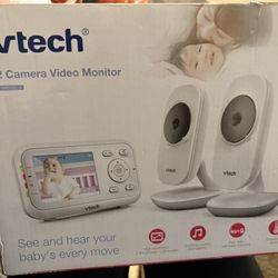 vtech 2 camera video monitor