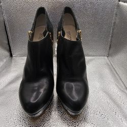 Michael Kors Boot STILETTO Zip Leather 9M