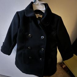 Kids Black Coat