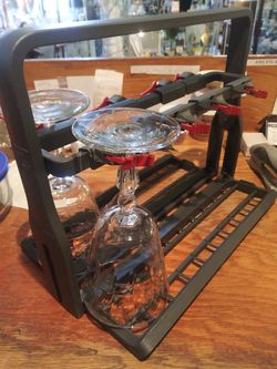 8 Capacity Wine Glass Dishwasher Rack