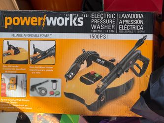 Power works electric power washer new in box