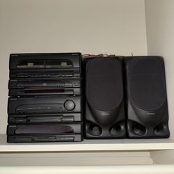 Vintage 90’s Kenwood stereo component system 