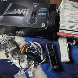 Black Wii  Bundle 