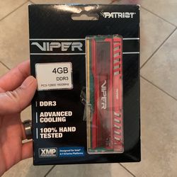 Patrist Viper Game DDr3 4gb