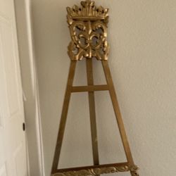 Gold Easel 