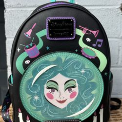 Disney Parks The Haunted Mansion Madame Leota Loungefly Backpack New