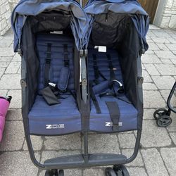 Zoe Double Twin Lightweight Travel Stroller