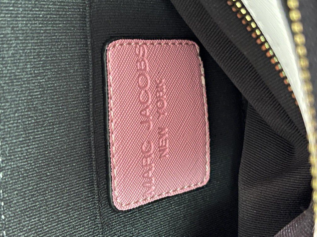 Marc Jacobs Snapshot Crossbody Camera Bag Rose Multi 100% New 