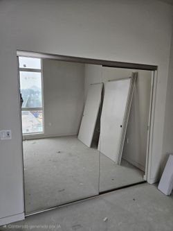 Mirrored Sliding Closet Doors