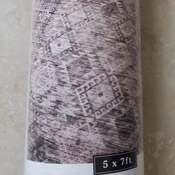 New 5 By 7 Neutral Area Rug (2) $45 Each