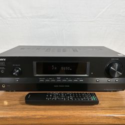 Sony STR-DH130 Receiver w/ Remote + Sony Speakers 