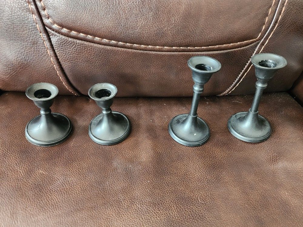 Candlestick Holders Black