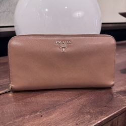 Prada Long Wallet Saffiano