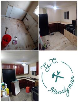 Flooring and Kitchen