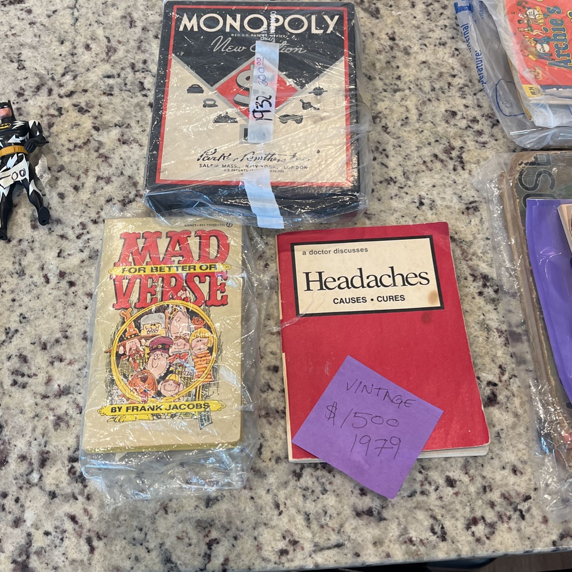Vintage Monopoly game