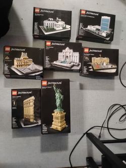 LEGO Architecture Set Collection – Lot of 7