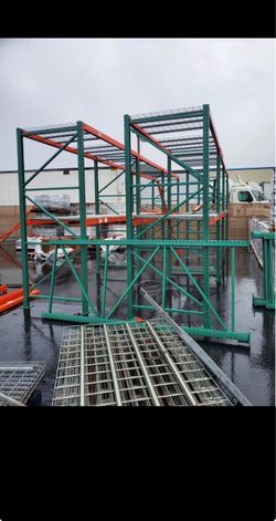 🔥‼️Industrial Pallet Racking System with Wire Decking‼️🔥