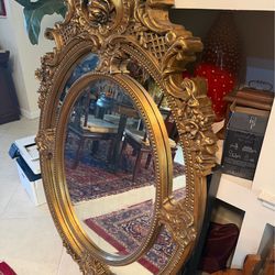 Antique look mirror