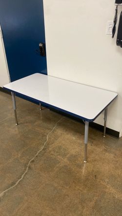 Rectangular Activity Table with Adjustable Legs