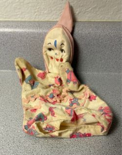 Vintage Clown Puppet