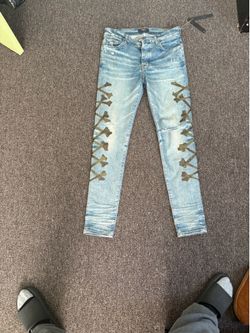Amiri Camo Bone Jeans