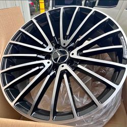 Mercedes Benz 19" inch Wheels AMG style rims staggered 5x112 for w204 w205 w212 w213 c300 e300 s550