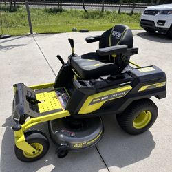 Ryobi Z42LI 8OV 42" Electric Zero Turn Riding Lawn Mower