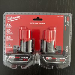 Milwaukee M12 XC 3.0 Ah Battery Pack