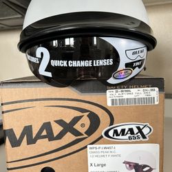 GMAX 65X Motorcycle Helmet - New X Large