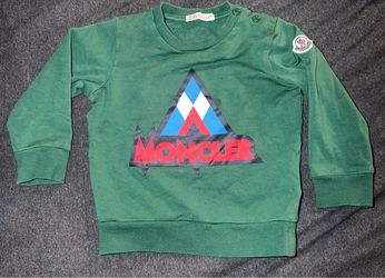 Authentic Moncler Unisex Kids Green Crewneck 18-24