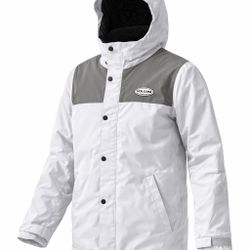 Volcom Girls Snow Ski Jacket – Size 12 – White/Gray