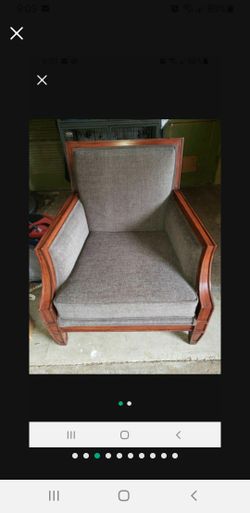 GREY CHAIR RECONDITIONED