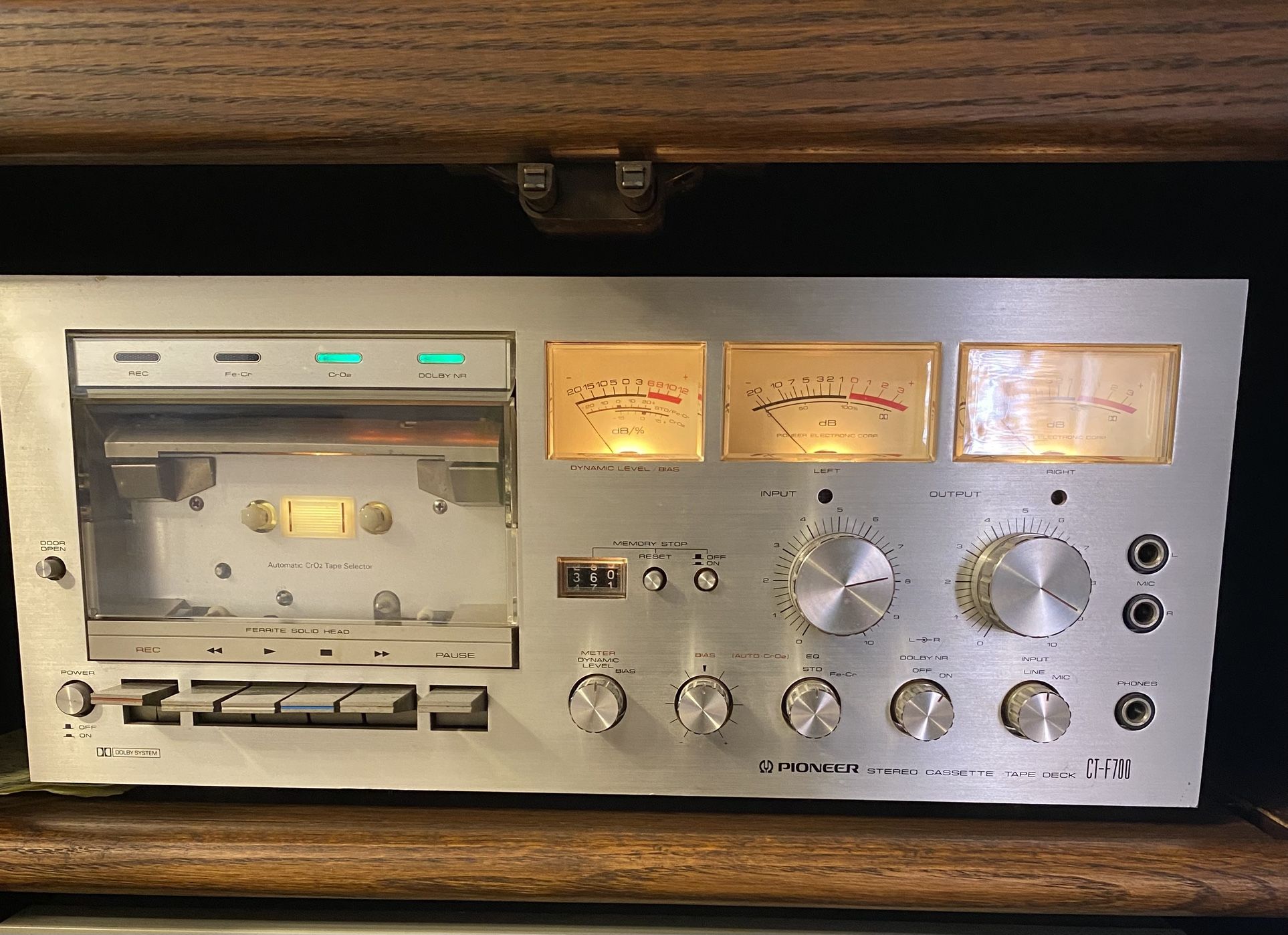 Pioneer CTF-700 Cassette Deck