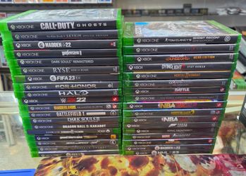 Lot xbox one games brand New and used  all individual price