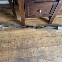 Olympic Size Curl Bar Solid No Brand 