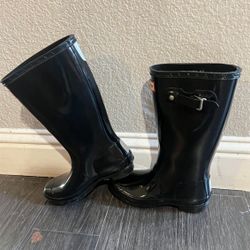Hunter Rain Boots For Kids Like New Size 3  $40
