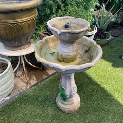 Bird Bath Or Fountain. I Never Tried  //Resine 