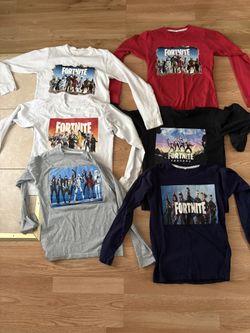 Pack of Fortnite Long Sleeve Shirts 