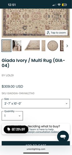 Loloi Rug 5 x 8