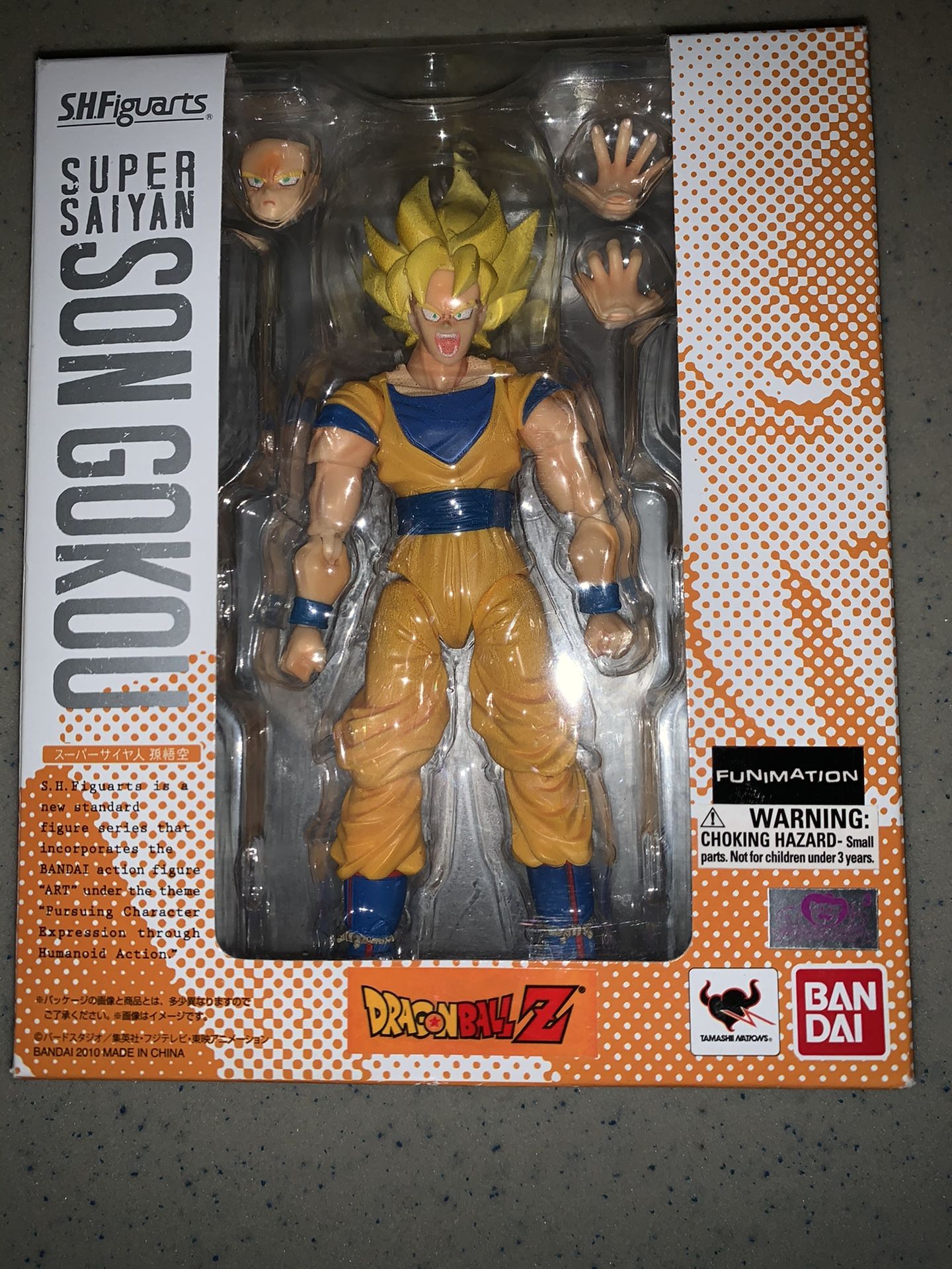 Super saiyan Son gokou great condition never used collectible