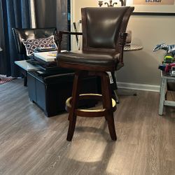 Wooden Barstool
