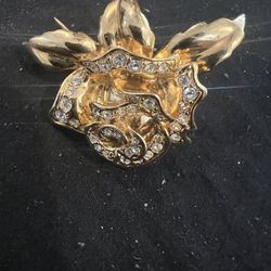 Vintage Avon Rose brooch