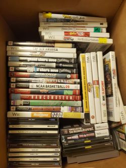 Mix boxes of video games
